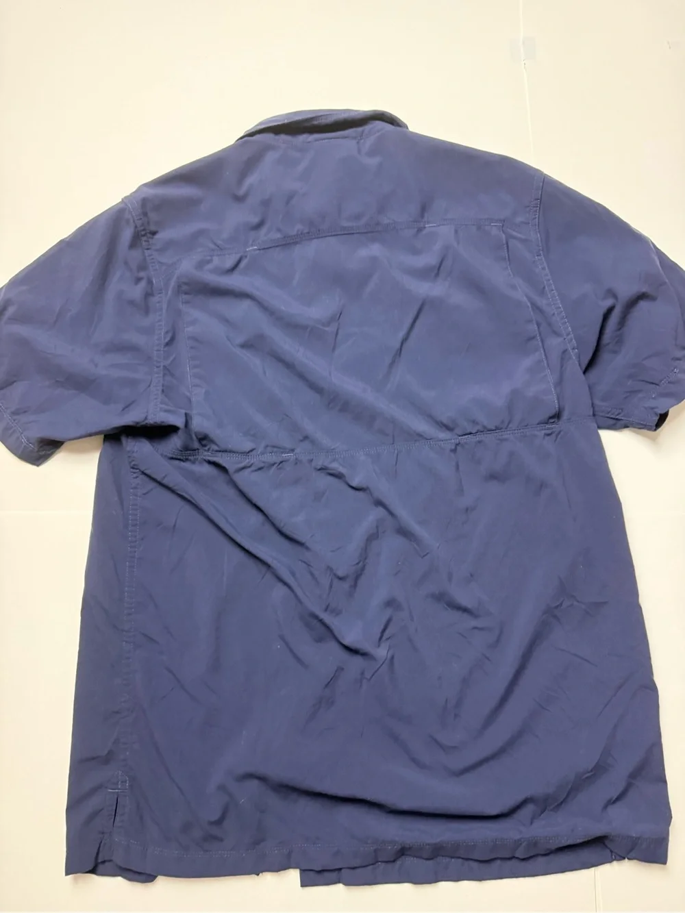 The North Face Men’s Navy Short-Sleeve Button-Down Shirt